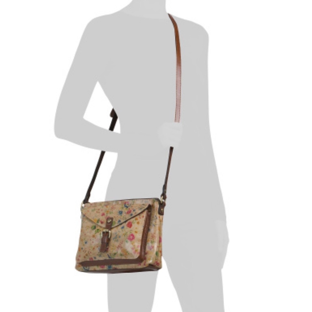 Patricia Nash Multicolor Floral Crossbody Bag NWT - Picture 7 of 8